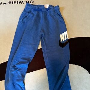 Nike boys blue sweatpants